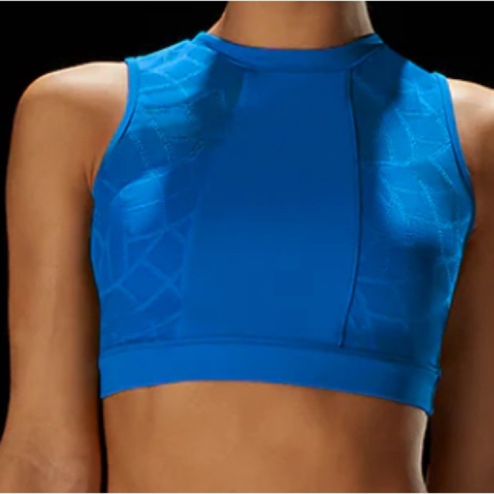 cropped dance top size XS